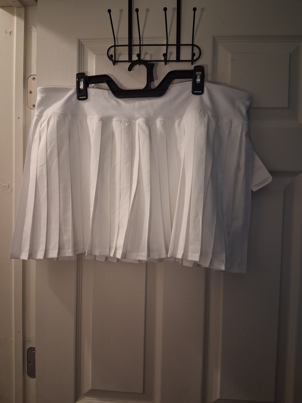 Reebok White Pleated Tennis Skort Mini